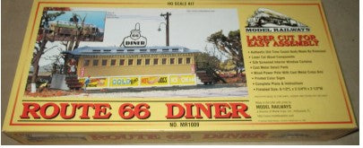 Model Railways MR1009 HO Route 66 Diner Laser Cut Building Kit