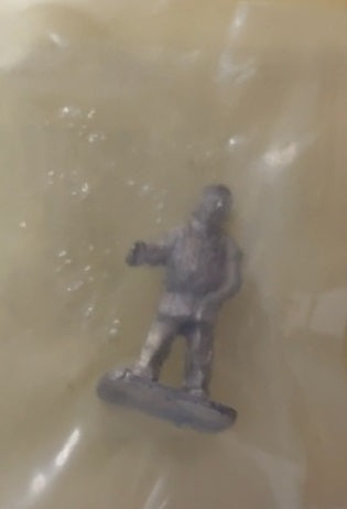 Circus Town 242 HO Scale Standing Clown Unpainted Metal Figure