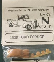 N Scale Railroader 1939 N Scale Ford Fordor Resin Kit