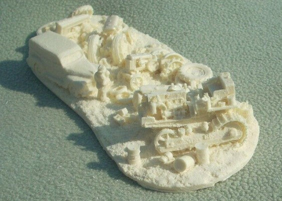 Rusty Rails JP-H-23 HO Tractor Junk Castings & Kits