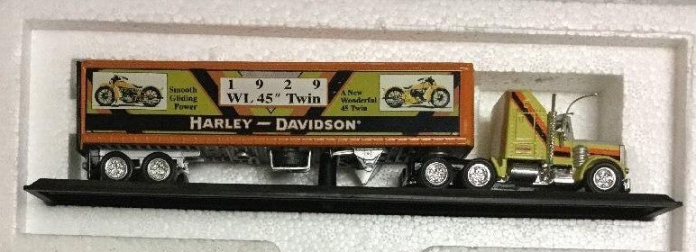 Matchbox 35209-9993 1:64 Harley-Davidson 1929 WL-45 Cu In Twin Tractor Trailer