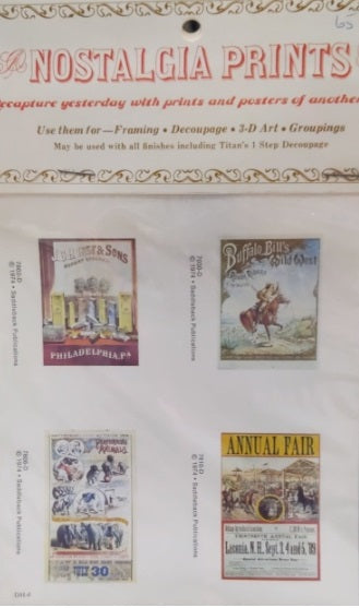 Nostalgia Prints DH-6 Assorted Prints Unframes 1.4