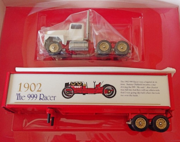 Winross 128-8 1:64 Ford Automotive Historical #2 1902 999 Racer Tractor Trailer