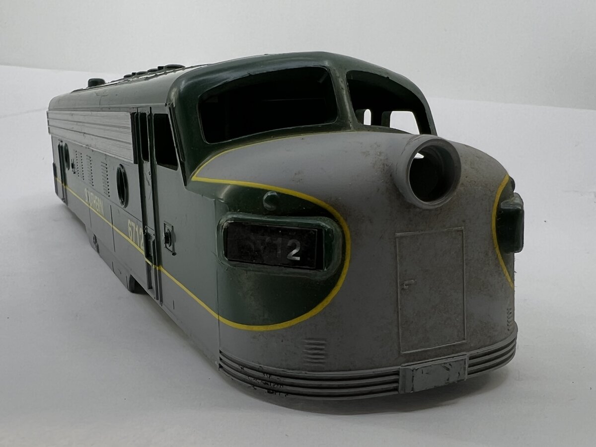 Williams 6712-1 Southern EMD F7 A Body Shell