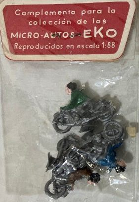 EKO 2203 HO Scale Motorcyclist (Bag of 3)