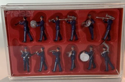 Preiser 10132 HO US Air Force Band Figures (Pack of 12)