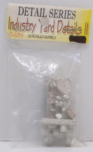 Model Tech Studios D-0059 HO Scale Industry Yard Details