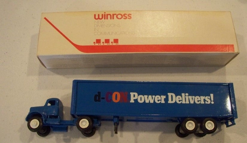 Winross 18-4 1:64 d-CON "Power Delivers!" Tractor Trailer