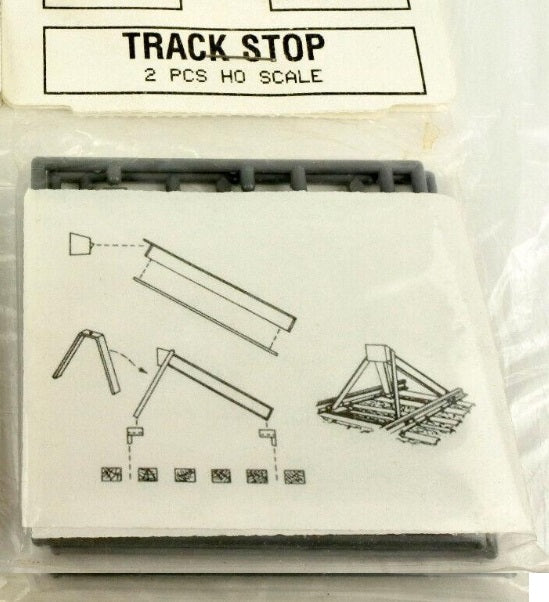 CMA 1005 HO Scale Track Stop Kit (Pack of 2)