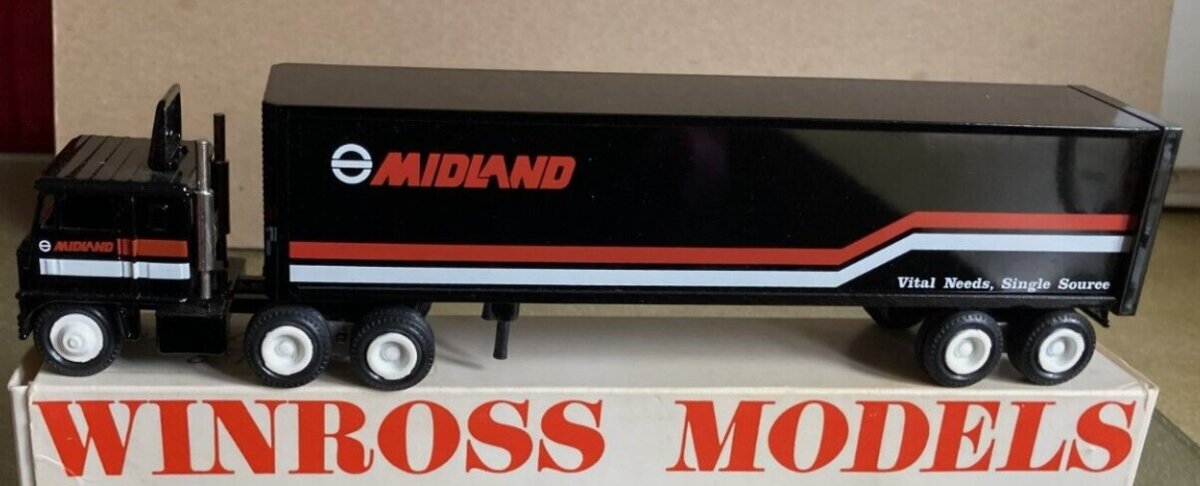 Winross 450 1:64 Midland Brakes Tractor Trailer