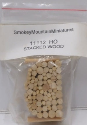 Smokey Mountain Miniatures 11112 HO Scale Stacked Wood