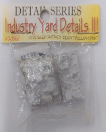 Model Tech Studios D-0060 HO Scale Metal Industry Yard Details