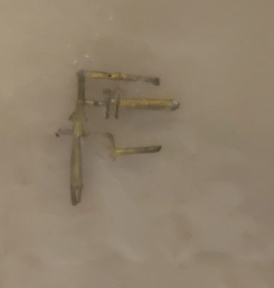 Bruce C. Bechtold CD347 O Scale Brass Throttle Quadrant Backhead Type