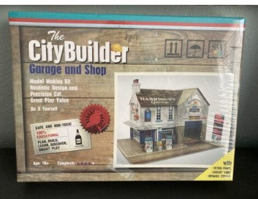 SAM Toys CB006 HO The City Builder Garage and Shop Building Kit
