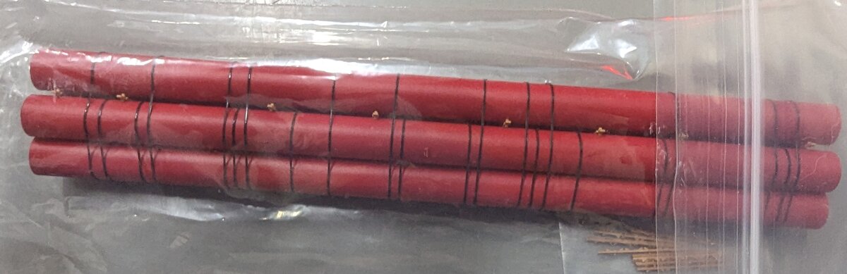 BLMA Models 13002 HO ATL Large Red Pipes 6 inches