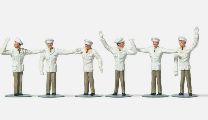 Merten 2252 HO Scale Traffic Policeman Figure Set