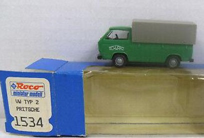 Roco 1534 HO Scale Schwarz Volkswagen Type 2 Commercial Van