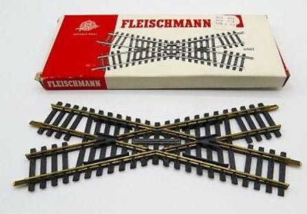Fleischmann 6061 HO Scale Brass Track Crossing