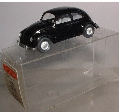 Wiking 83012 HO 1:87 Black Volkswagen 1200 Beetle Vehicle