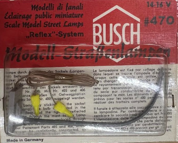 Busch 470 Street Lamp Reflex System 14-16 V