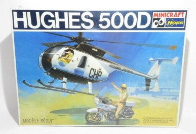 Hasegawa 1203 1:48 Scale Hughes 500D California Highway Patrol Helicopter Kit