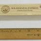 Wilderness Express 01 Wood Train Whistle Alaska Rail Route