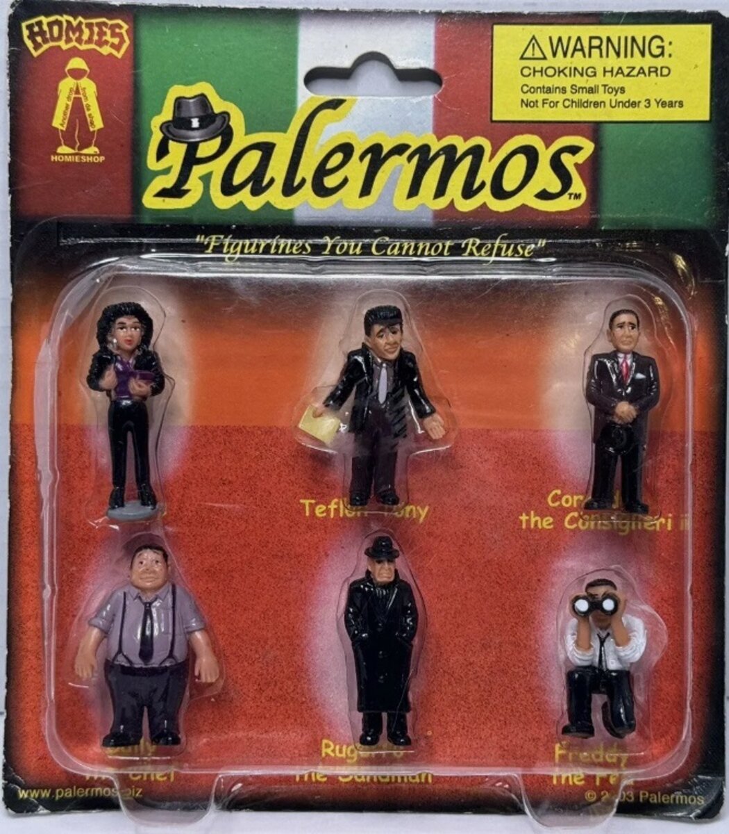 Palermos 38267 O Homies Angie/Teflon Tony/Corradeo/Sally/Rugerro&Freddy Figures