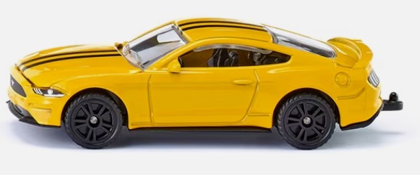 Siku 1530 1:64 Yellow w/Black Stripes Ford Mustang GT