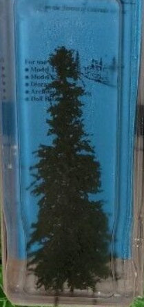 Timberline Scenery 08 O Scale Green Pine Tree 8" Tall