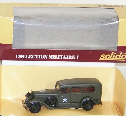 Solido 6003 HO Collection Military USA Army Cadillac