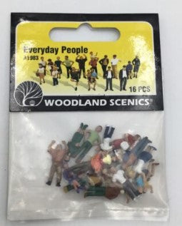 Woodland Scenics A1983 HO Scale Everyday People Figures