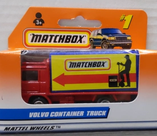 Matchbox 33401-1510 HO Scale Matchbox Volvo Container Truck