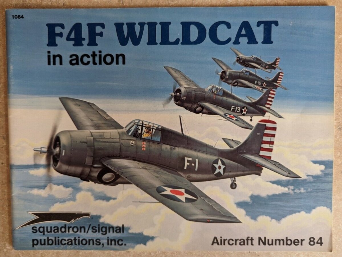 Squadron Publications 1084 F4F Wildcat in Action Aircraft Number 84 Book
