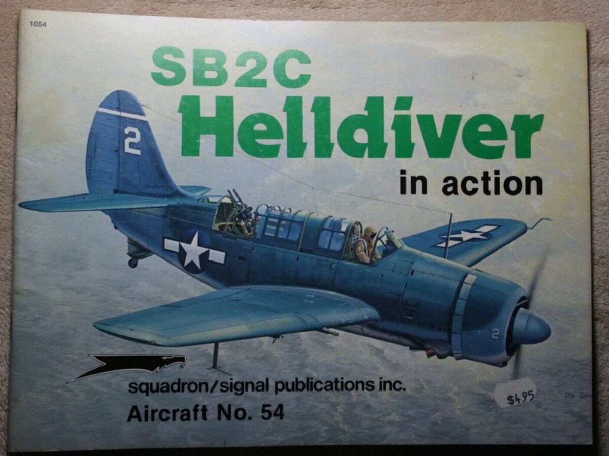 Squadron Publications 1054 SB2C Helldiver in Action Aircraft No.54 Book