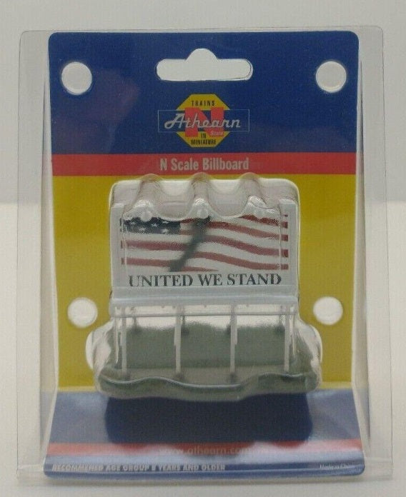 Athearn 10110 N Scale United We Stand Billboard