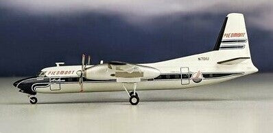 Herpa 559836 1:200 Piedmont Airlines Fairchild-Hiller FH-227 N701U Model Plane