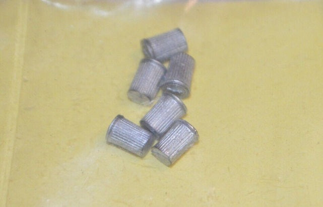 Walker Model Service 645 HO Scale Garbage Can Metal (Pack of 6)