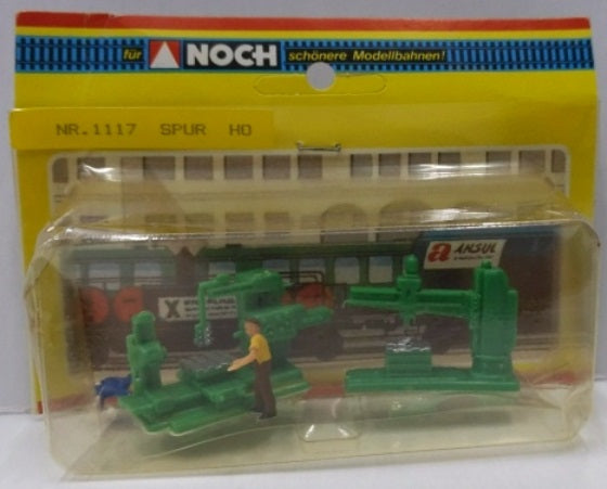 Noch 1117 HO Scale Machine Shop Tools Plastic W/2-Workers – Trainz