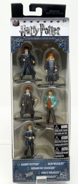 Jada Toys 84412 Nano Figures Harry Potter/Ron,Pery & Arthur Weasley & Hermione