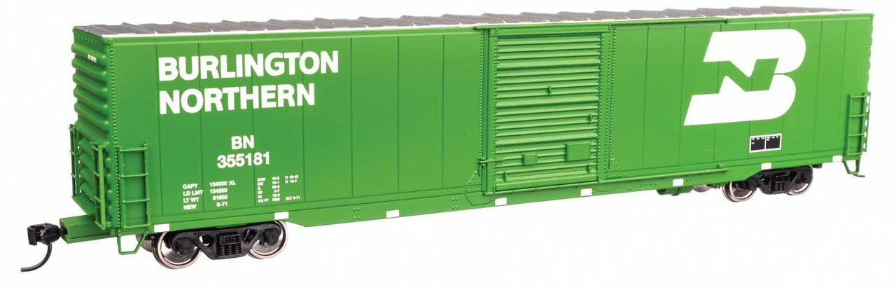 Walthers 910-3357 HO BN 60' PS Single Door Auto Parts Boxcar RTR #355181