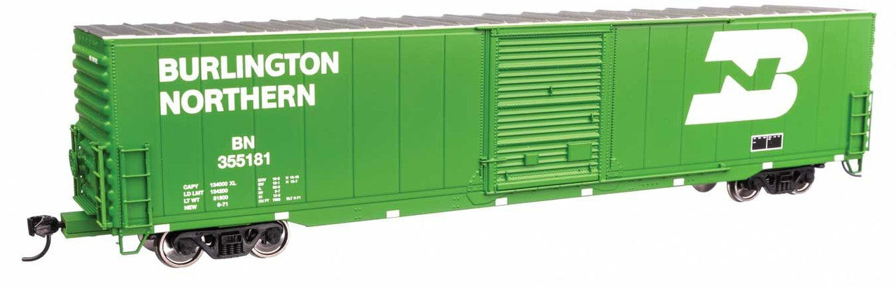 Walthers 910-3357 HO BN 60' PS Single Door Auto Parts Boxcar RTR #355181