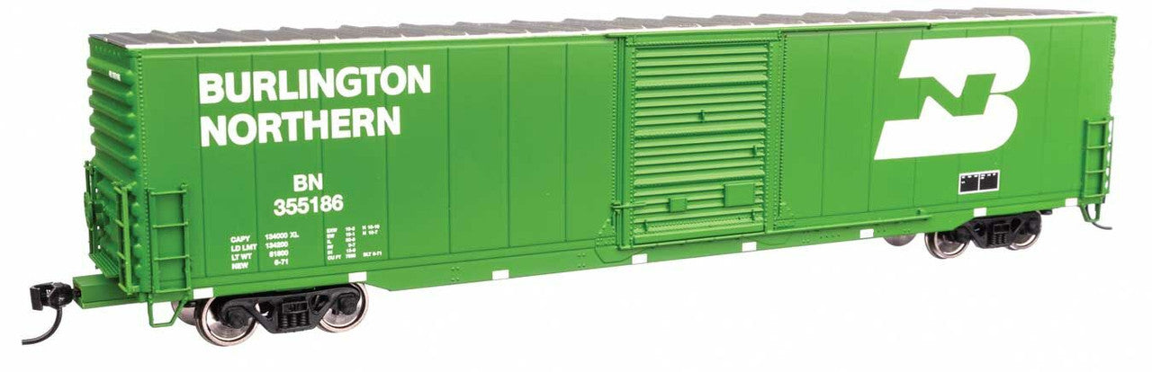 Walthers 910-3359 HO BN 60' PS Single Door Auto Parts Boxcar RTR #355186