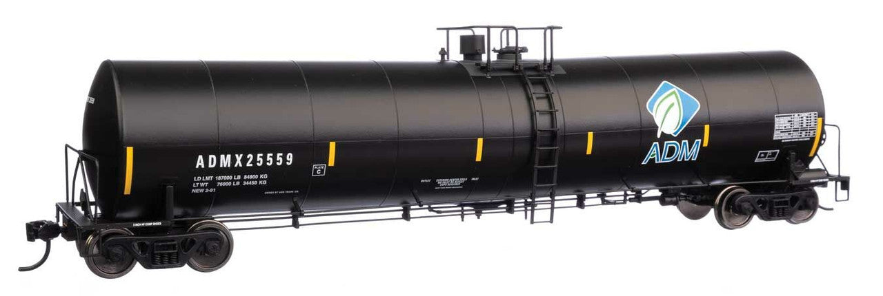Walthers 910-48203 HO ADM Trinity 25,000-Gallon Tank Car RTR ADMX #25559