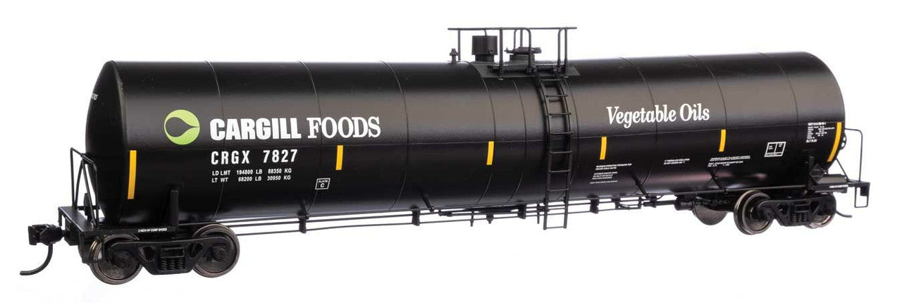 Walthers 910-48213 HO Cargill Trinity 25,000-Gallon Tank Car Ready to Run #7827