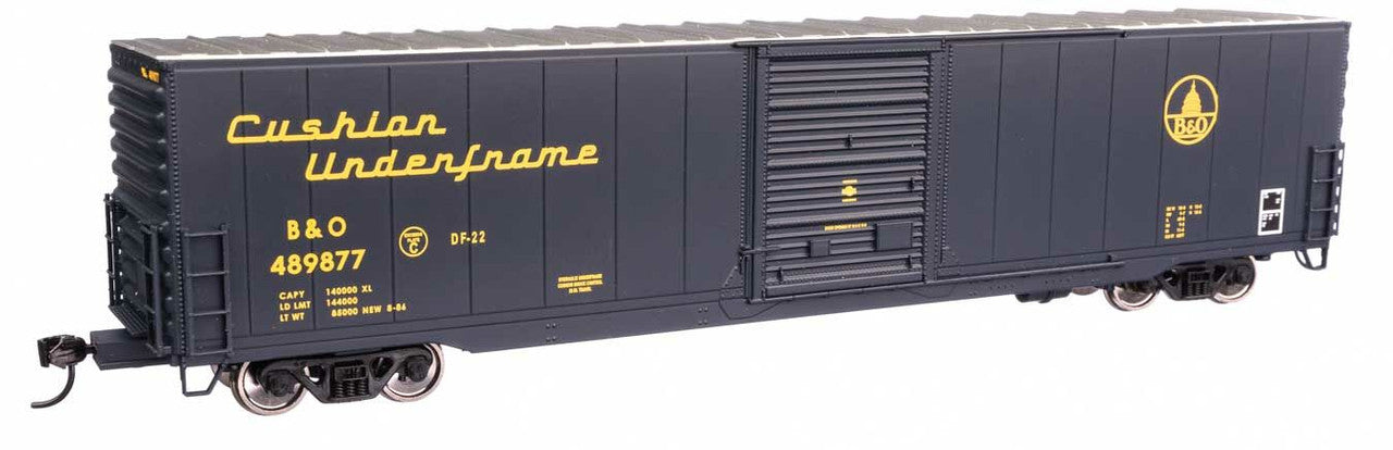 Walthers 910-3354 HO B&O 60' PS Single Door Auto Parts Boxcar RTR #489877