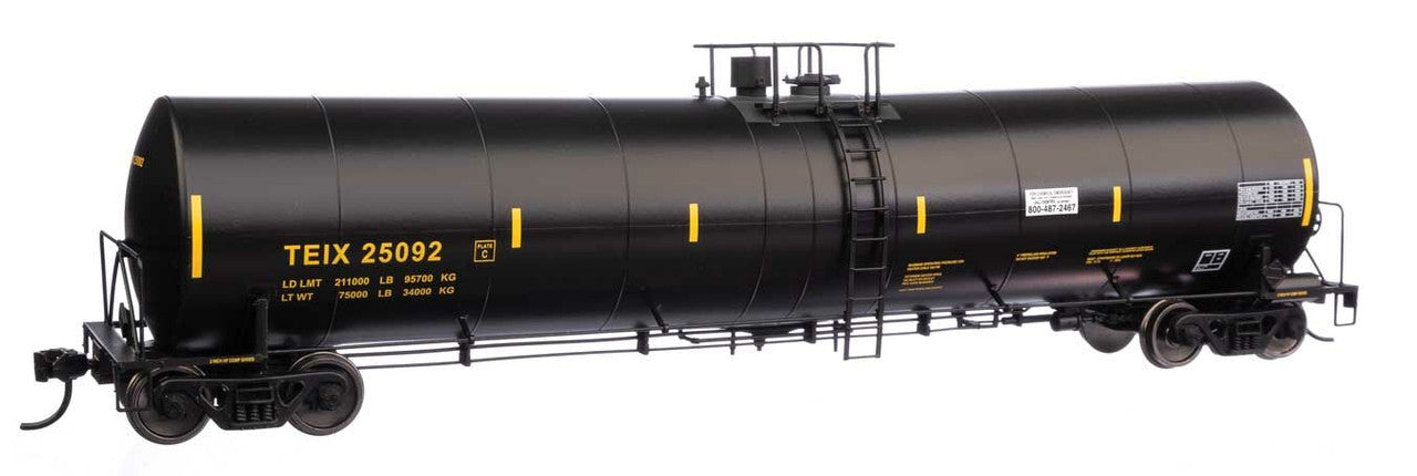 Walthers 910-48219 HO TEIX Trinity 25,000-Gallon Tank Car Ready to Run #25092