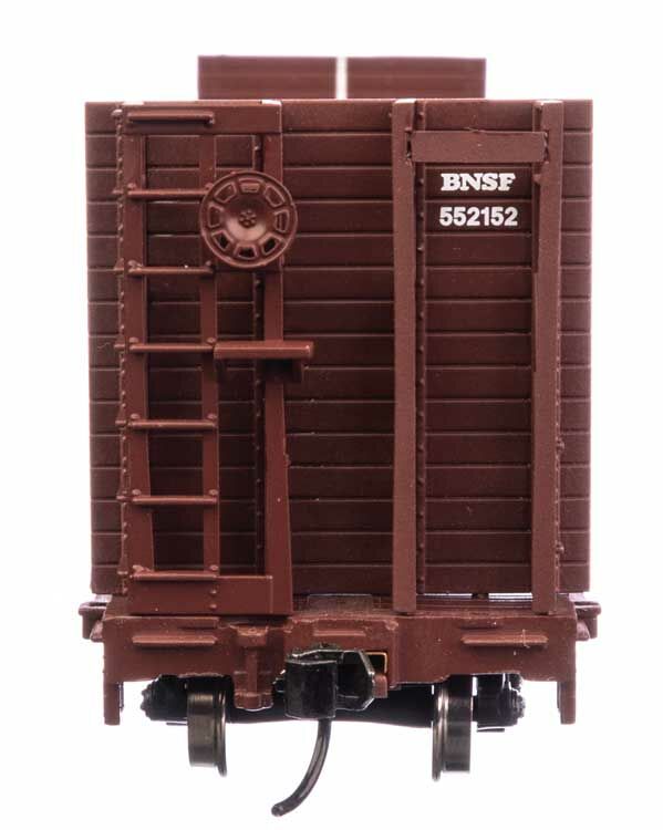 Walthers 910-5923 HO BNSF 53' GSC Bulkhead Flatcar Ready to Run #552152