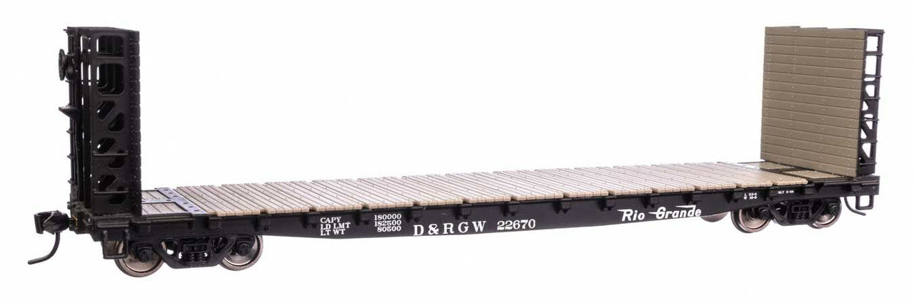 Walthers 910-5927 HO Ready to Run 53' GSC Bulkhead Flatcar Ready to Run #22670