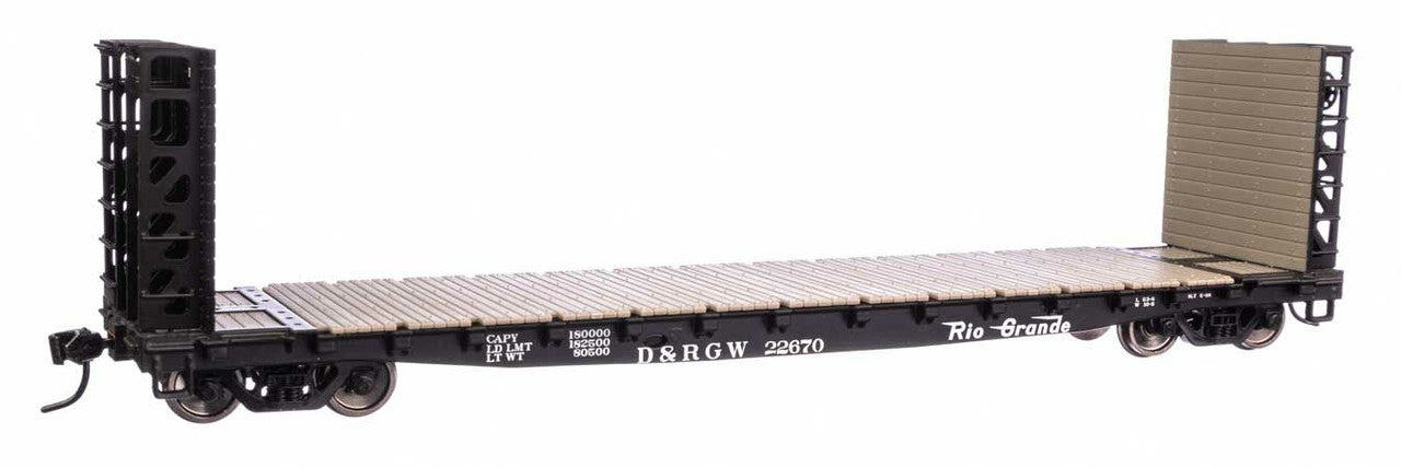 Walthers 910-5927 HO Ready to Run 53' GSC Bulkhead Flatcar Ready to Run #22670