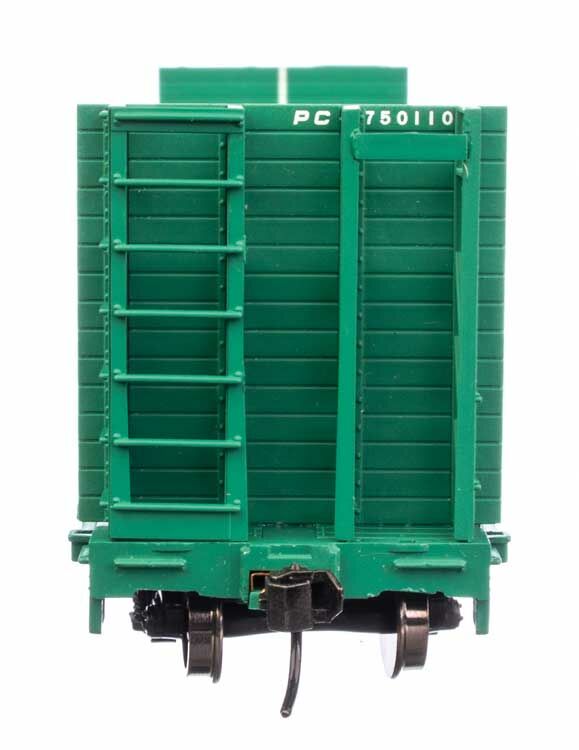 Walthers 910-5935 HO Penn Central 53' GSC Bulkhead Flatcar Ready to Run #750110